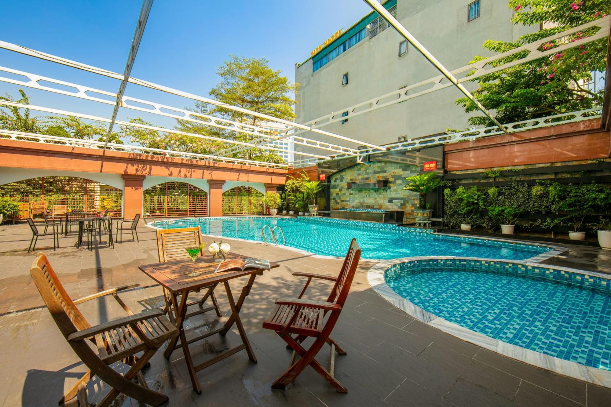 Lao Cai Star Hotel Bagian luar foto