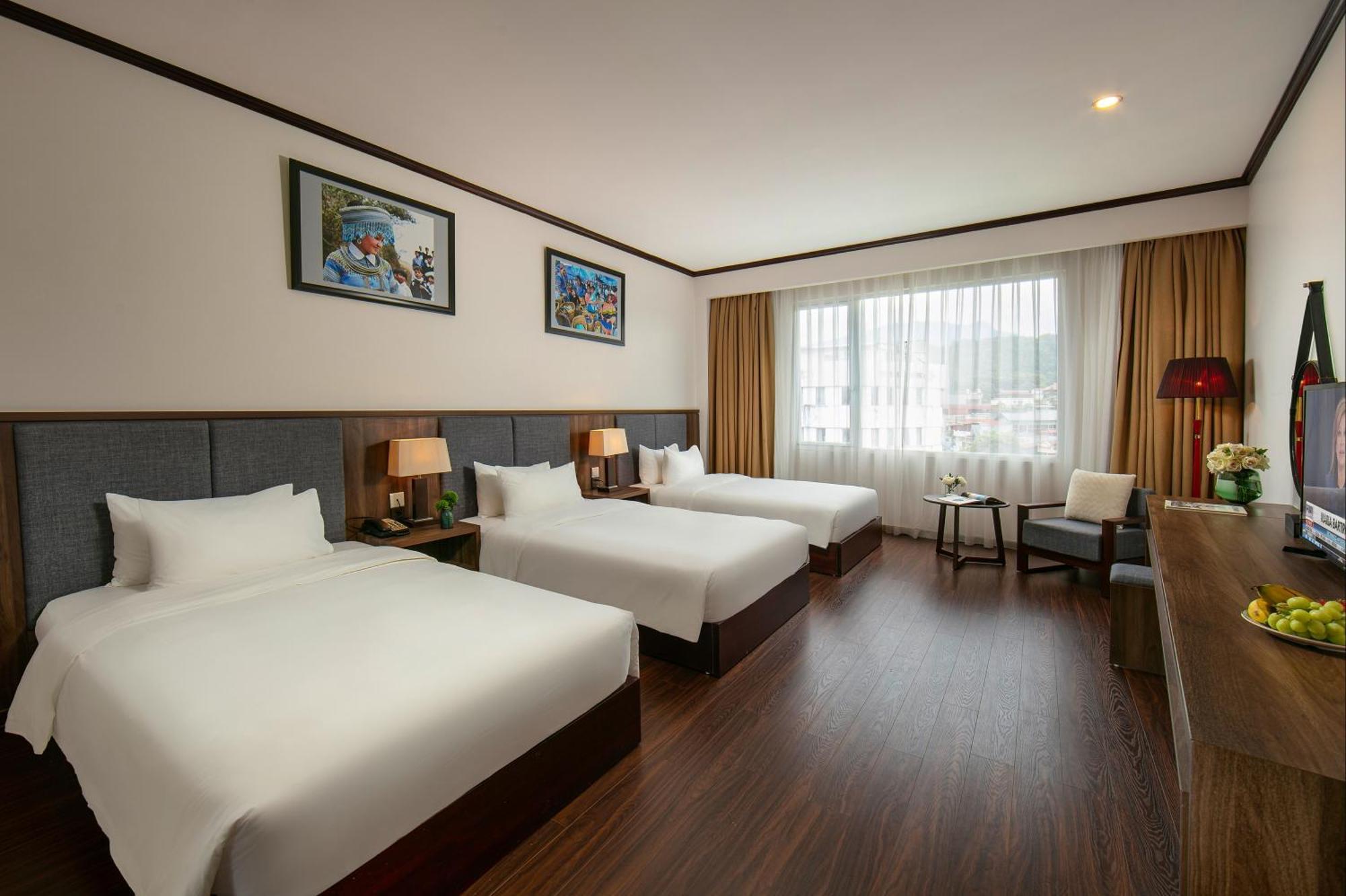 Lao Cai Star Hotel Bagian luar foto