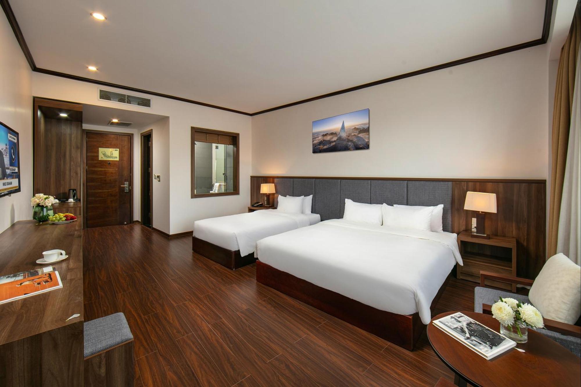 Lao Cai Star Hotel Bagian luar foto