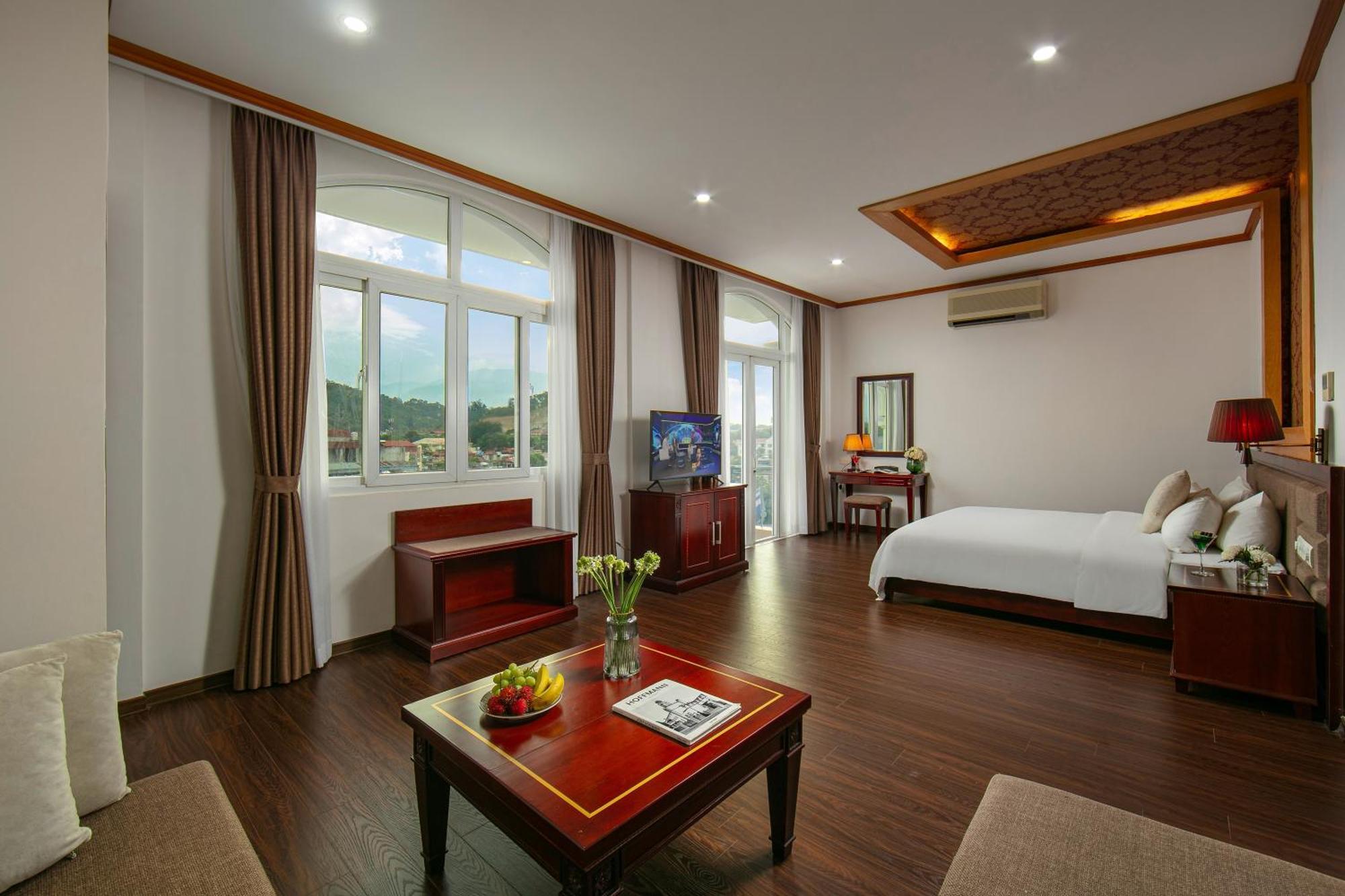 Lao Cai Star Hotel Bagian luar foto