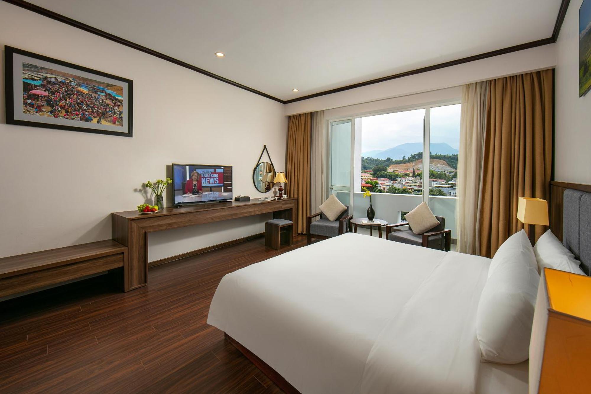 Lao Cai Star Hotel Bagian luar foto