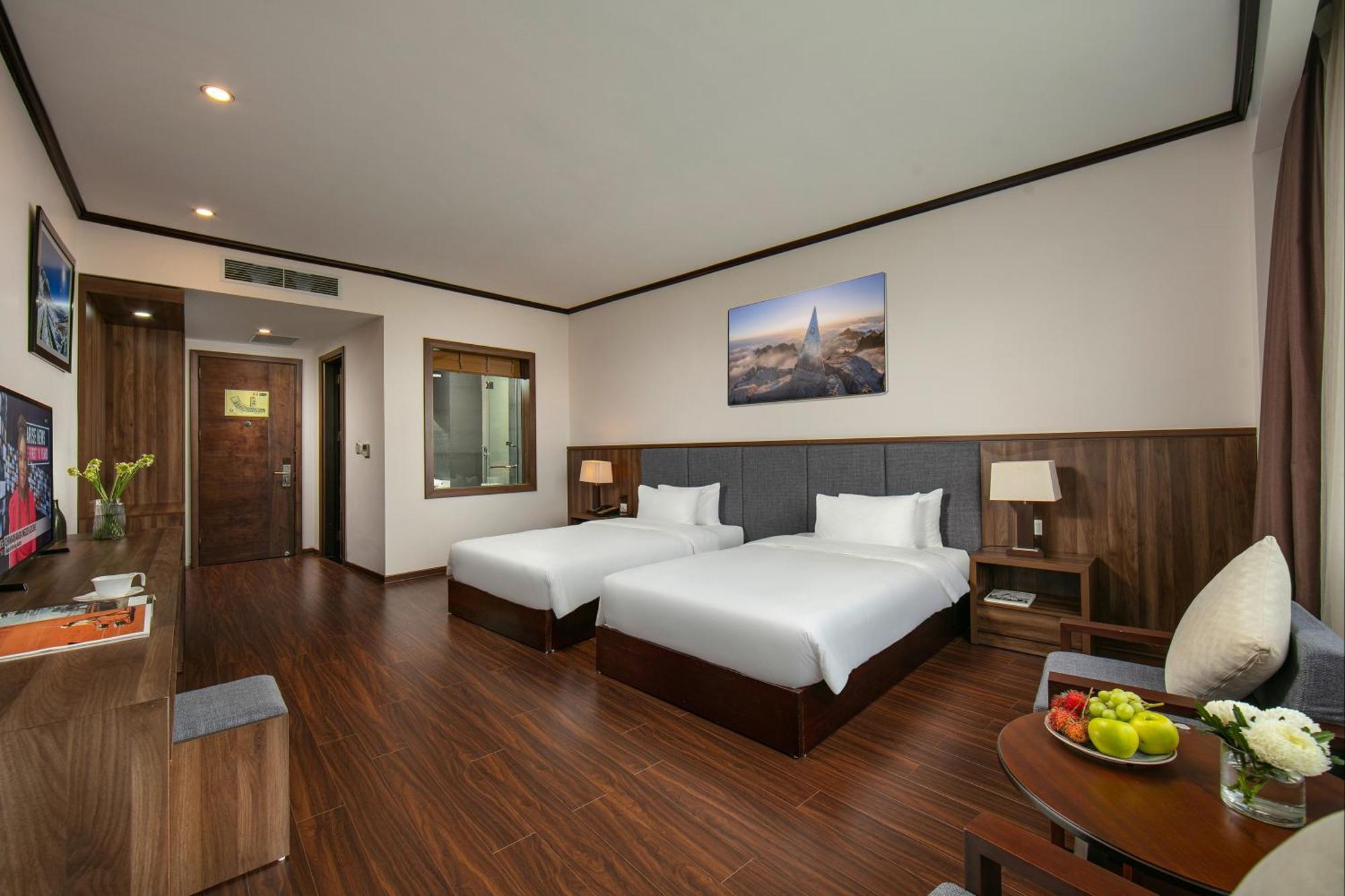 Lao Cai Star Hotel Bagian luar foto